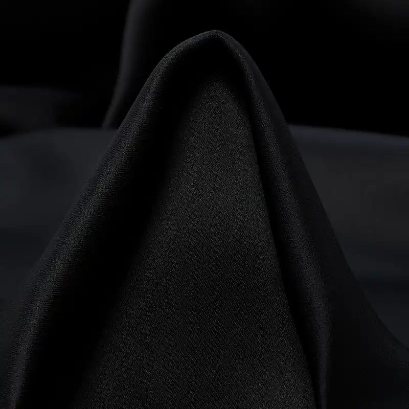 Direktkauf SATIN, ACETATE, VISCOSE, RAVEN BLACK