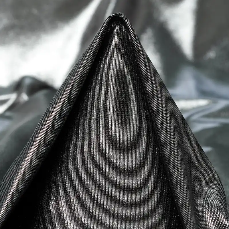 JERSEY, COATED, ELASTIC, SILVER Garantierte Lieferung