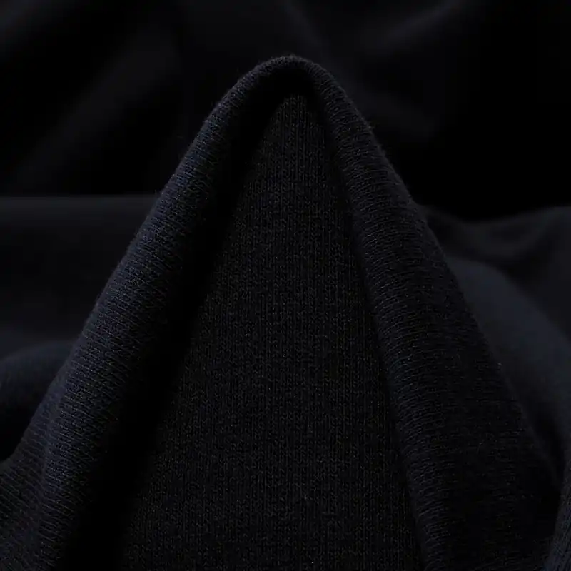 FRENCH TERRY, COTTON, JET BLACK Jetzt Kaufen