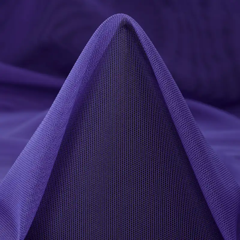 MESH, ELASTIC, HIGH ELASTICITY, PAISLEY PURPLE Begrenztes Angebot