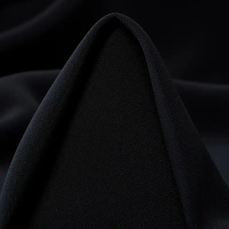 CRÊPE, VISCOSE, ELASTIC, RAVEN BLACK Letzte Chance