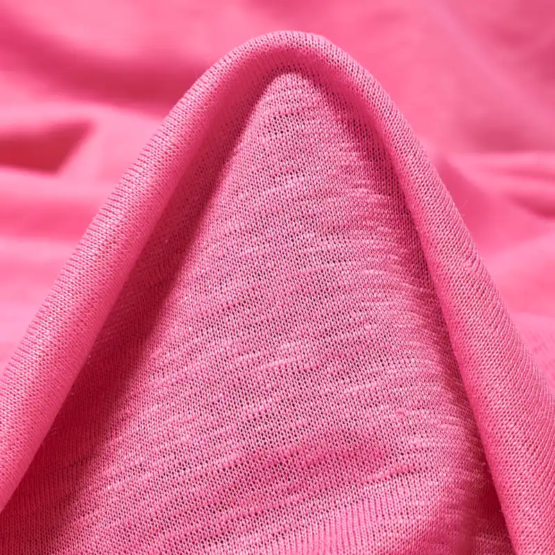 SINGLE JERSEY, LINEN, PINK LEMONADE Sichere Zahlung
