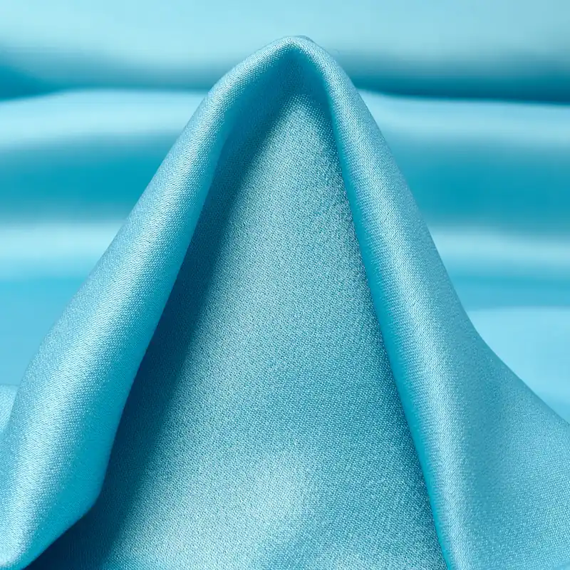 SATIN, ACETATE, VISCOSE, ANGEL BLUE Schneller Versand