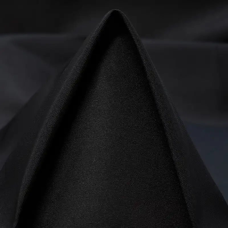 Preis Gesenkt TAFFETA, SILK, RAVEN BLACK