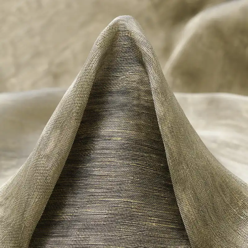 ORGANZA, LINEN, SHIMMERING, OYSTER GRAY Begrenztes Angebot