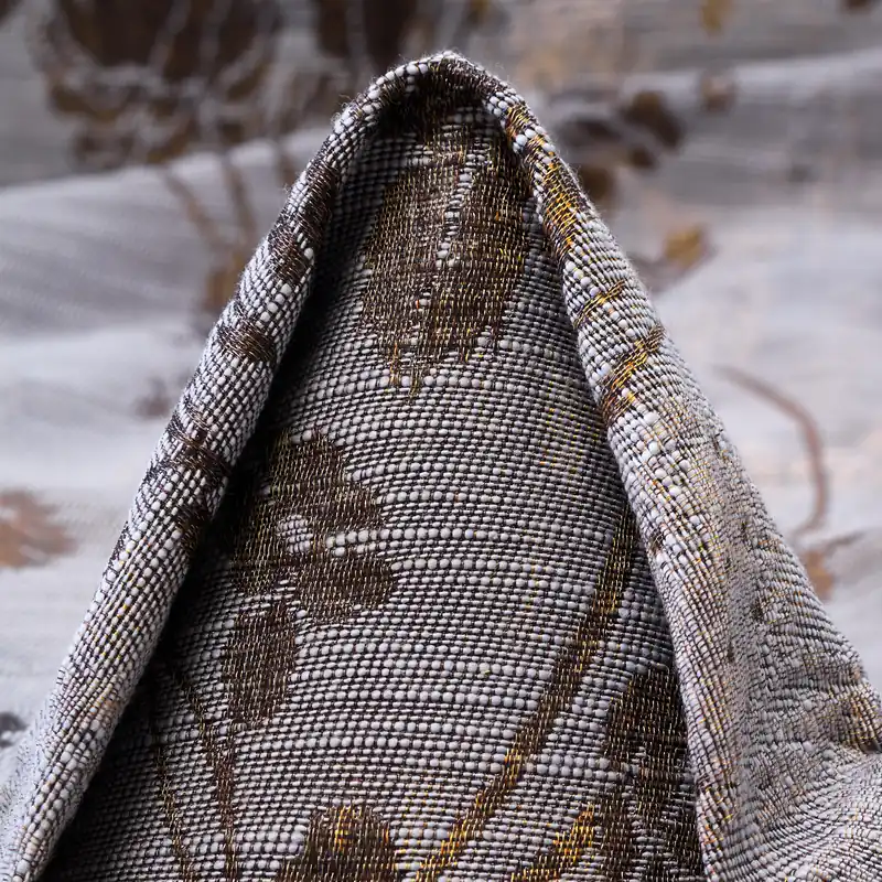 Im Trend JACQUARD, COTTON, GULL GRAY&COFFEE QUARTZ