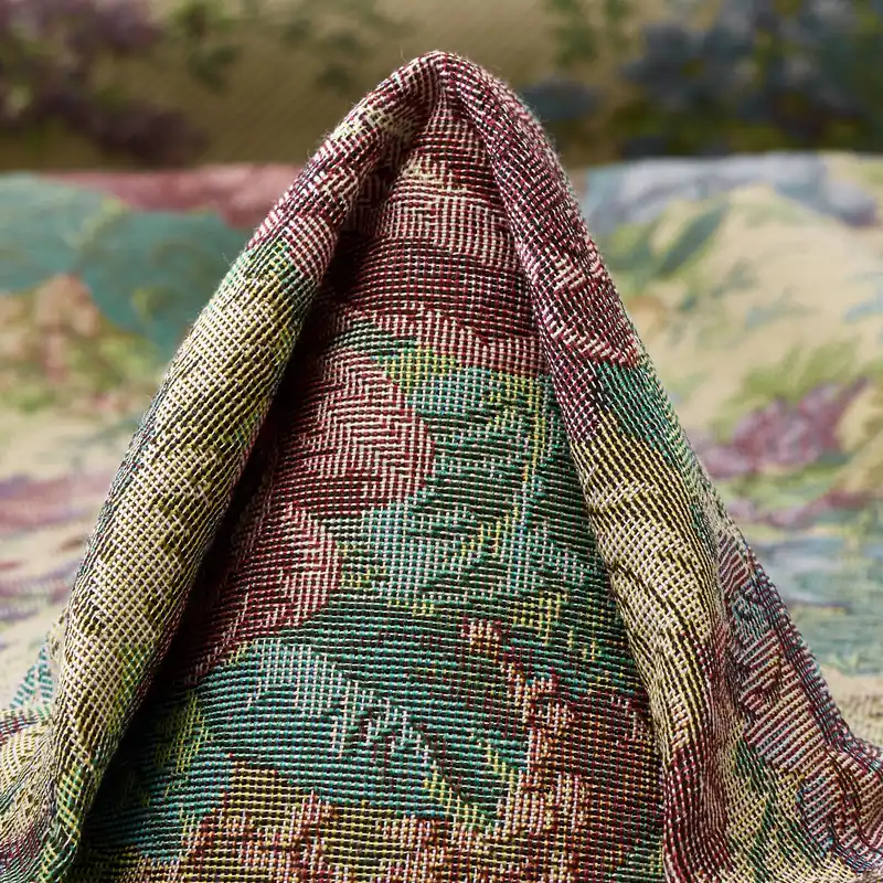 Geld-Zurück-Garantie JACQUARD, COTTON, FLORAL, ANTIQUE WHITE&MELLOW MAUVE