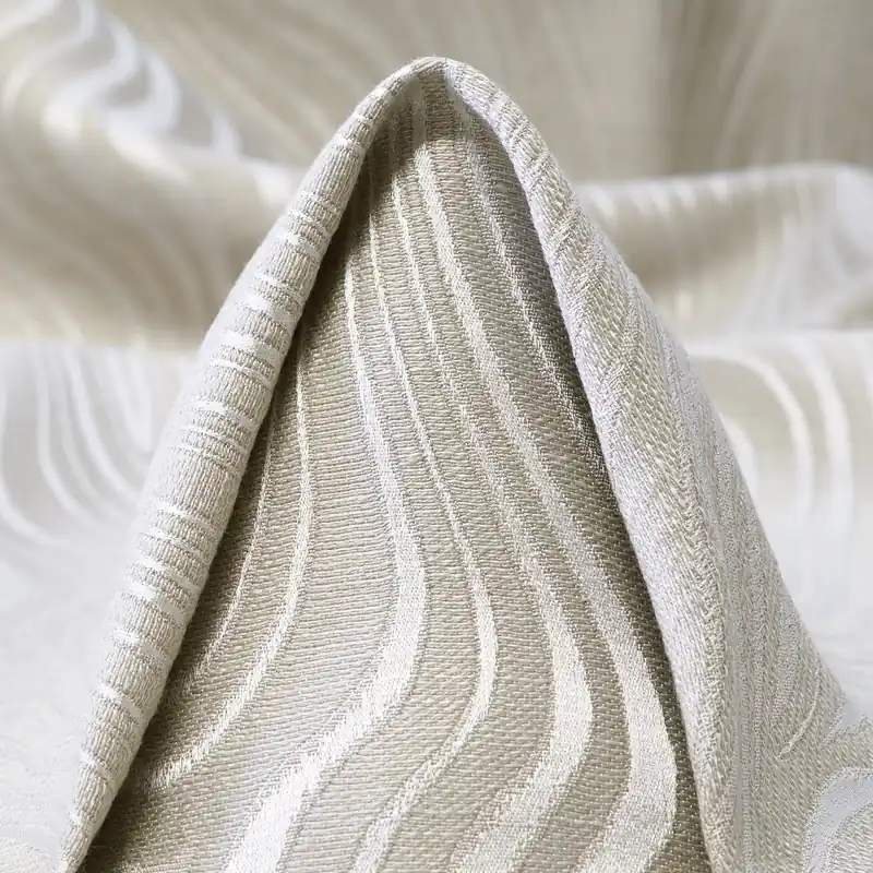 Heißes Angebot JACQUARD, LINEN, SILK, SILVER BIRCH