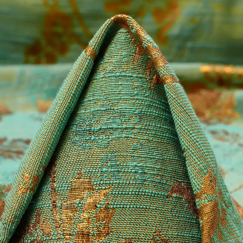 Neuheit JACQUARD, COTTON, KIWI&PALE GOLD