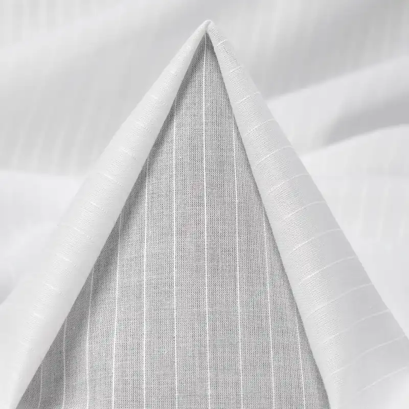 Markenware BATISTE, COTTON, STRIPES, BRILLIANT WHITE