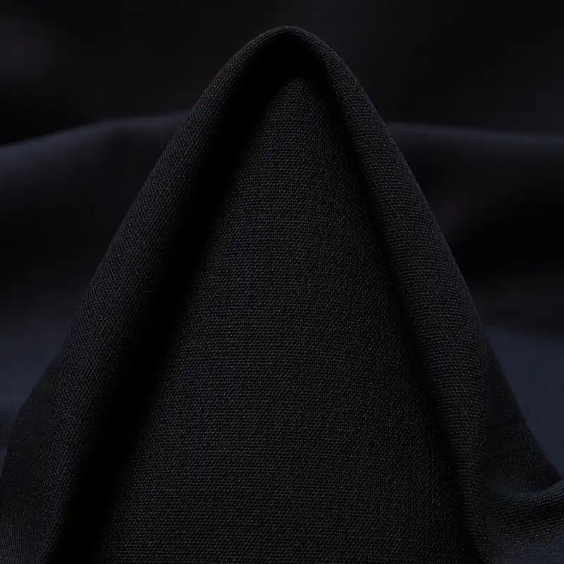 Markenware VIRGIN WOOL, ELASTIC, JET BLACK