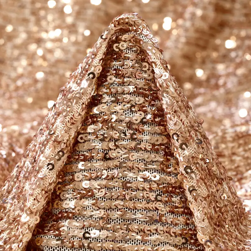 SEQUIN, JERSEY, GILDED BEIGE Heißes Angebot