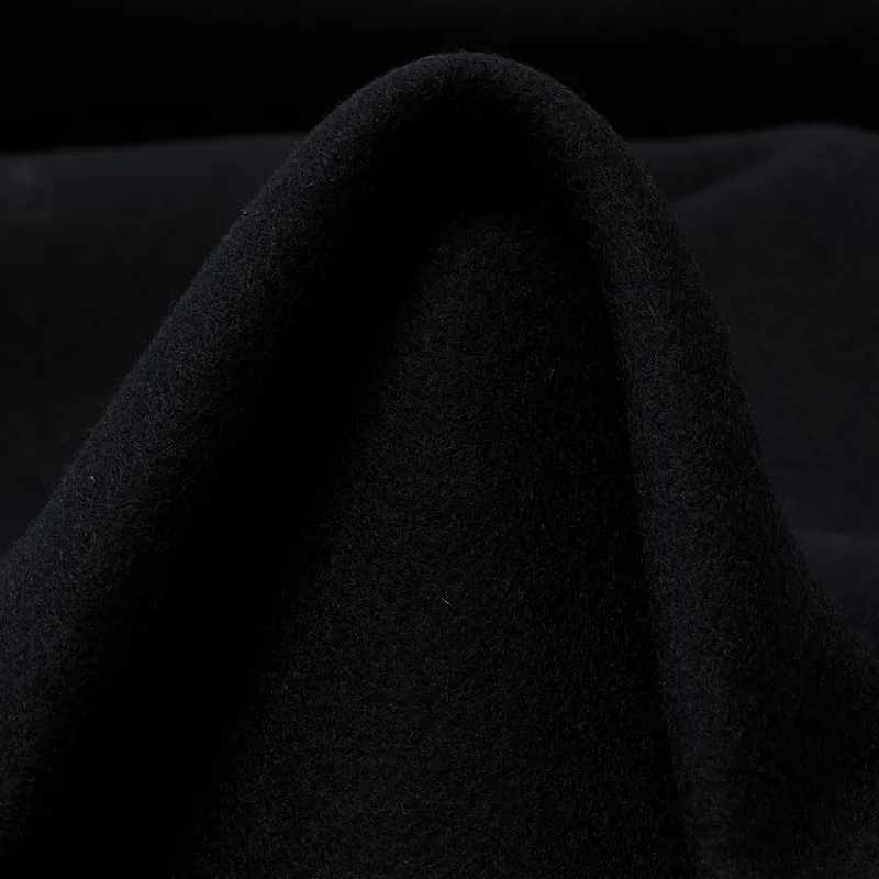 Echt LODEN, BOILED WOOL, RAVEN BLACK