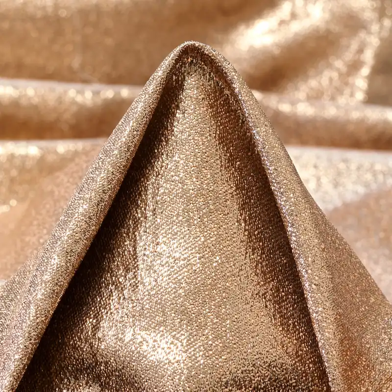 Geprüft TAFFETA, SHIMMERING, PALE GOLD