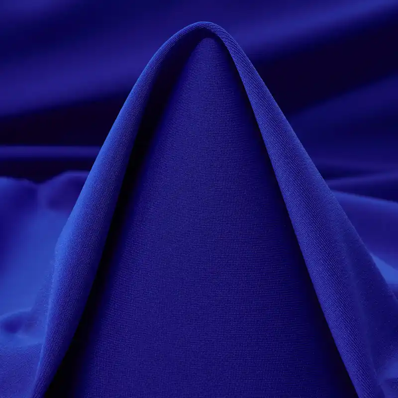 Nur Für Kurze Zeit TECHNO JERSEY, HIGH ELASTICITY, DEEP ULTRAMARINE