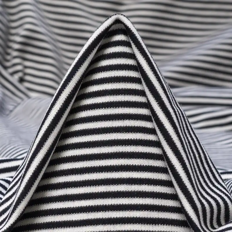 Angebot SINGLE JERSEY, COTTON, STRIPES, AFTER MIDNIGHT&SNOW WHITE