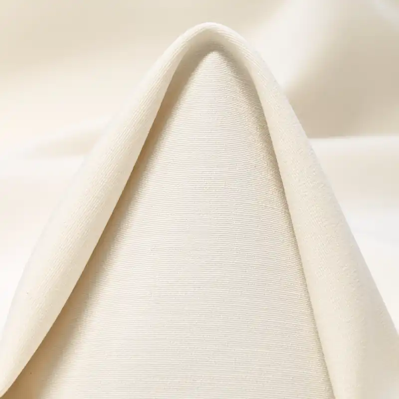 Kostenloser Versand CRÊPE, VISCOSE BLEND, ELASTIC, BONE WHITE