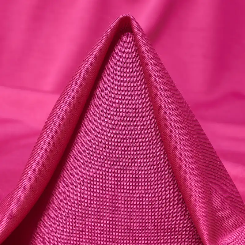 SINGLE JERSEY, SILK, RASPBERRY Neue Ware