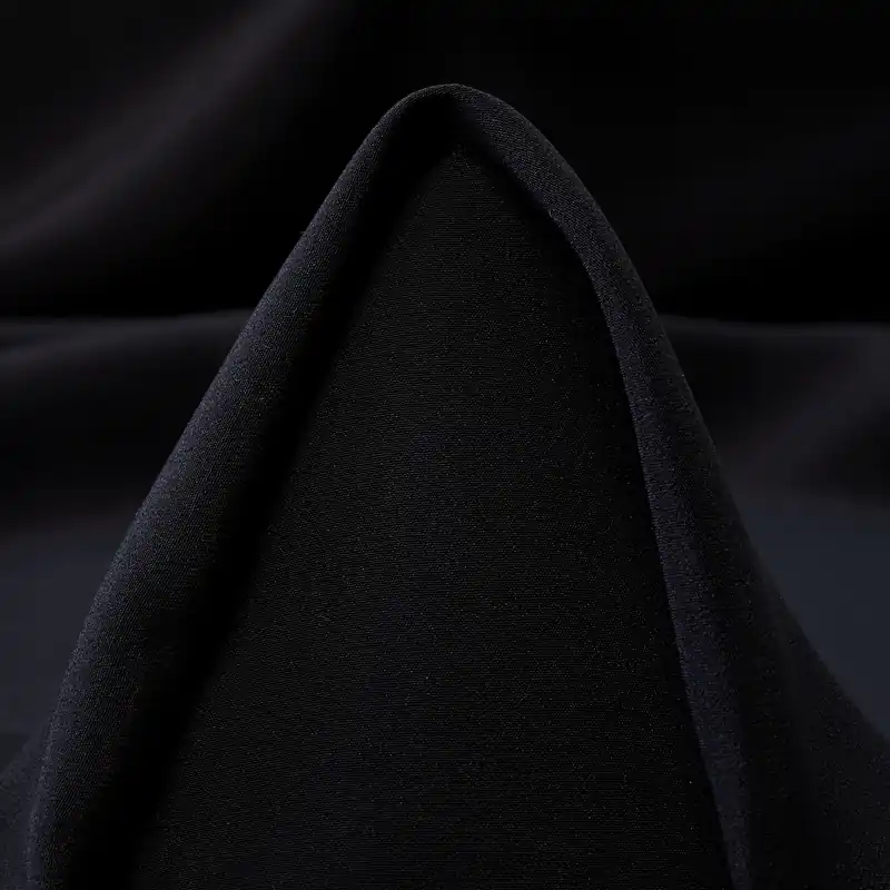 CRÊPE DE CHINE, SILK, JET BLACK Jetzt Bestellen