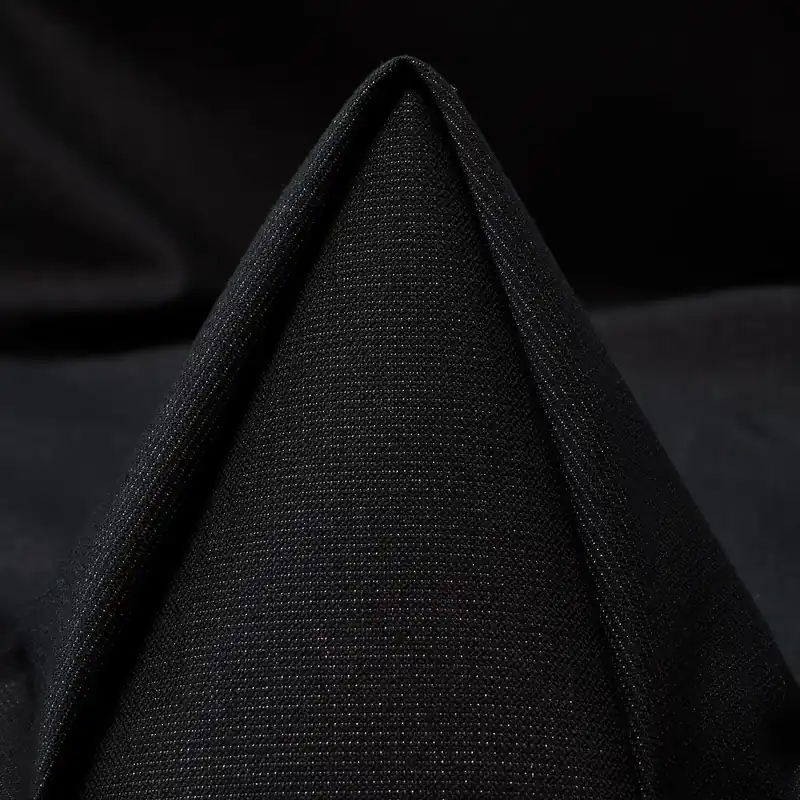 COTTON, VIRGIN WOOL, SHIMMERING, JET BLACK Kostenloser Rückversand