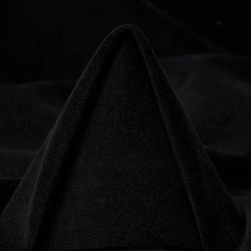 Neu VELVET, COTTON, ELASTIC, JET BLACK