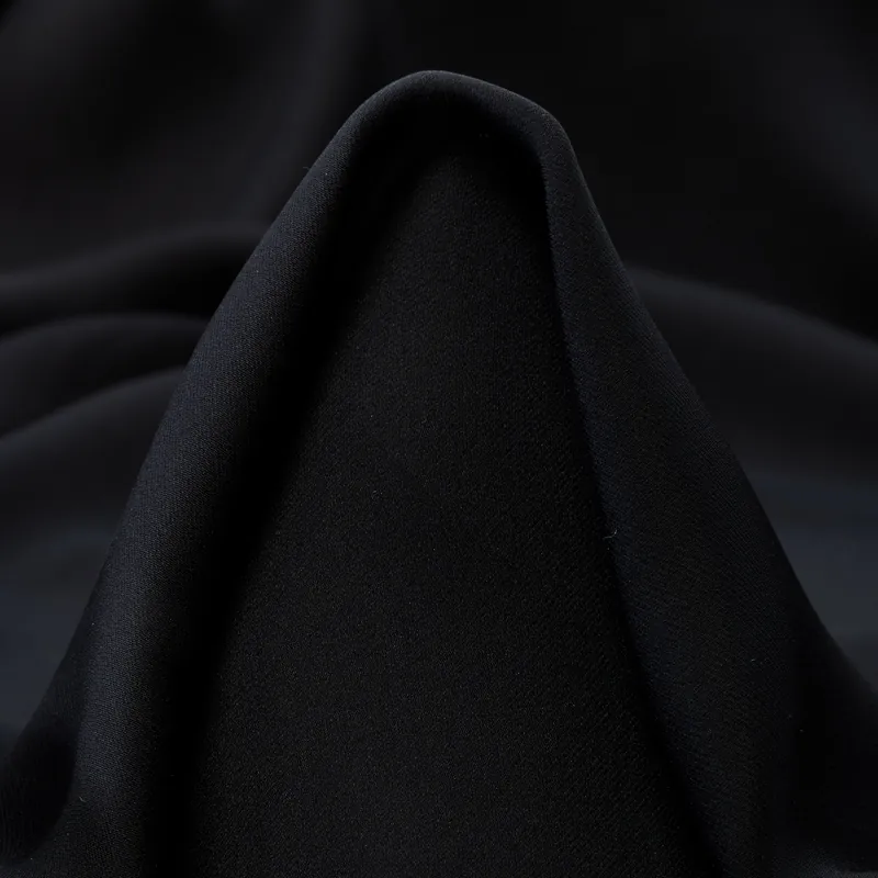 Sonderangebot CHIFFON, SILK, RAVEN BLACK