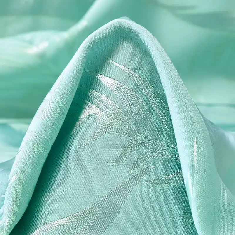 JACQUARD, VISCOSE, FLORAL, GRAYED JADE Preisknaller