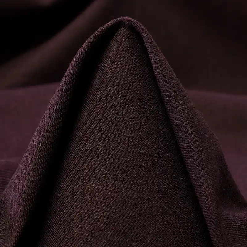 Neue Ware TWILL, VIRGIN WOOL, ELASTIC, BITTER CHOCOLATE