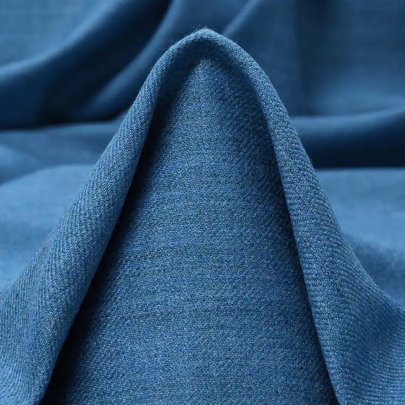 TWILL, VIRGIN WOOL, STORM BLUE Gratis Versand