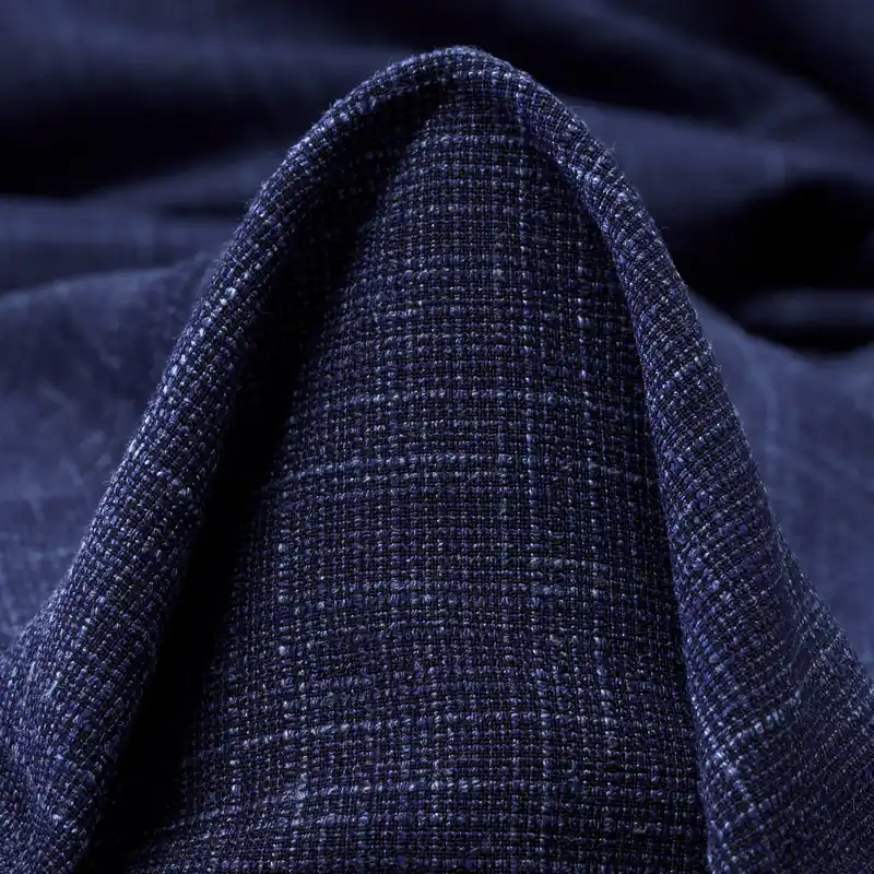 WOOL, LINEN, CHECK, GRAY BLACK Solange Der Vorrat Reicht