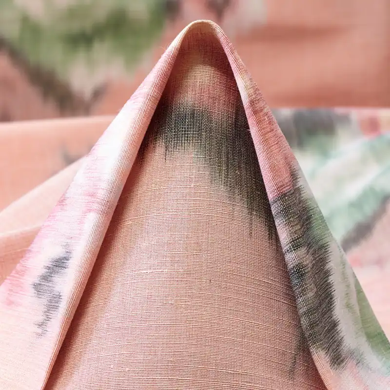 Meistverkauft JACQUARD, CHINÉ, STIFF, CORAL CLOUD&BRUSHED NICKEL