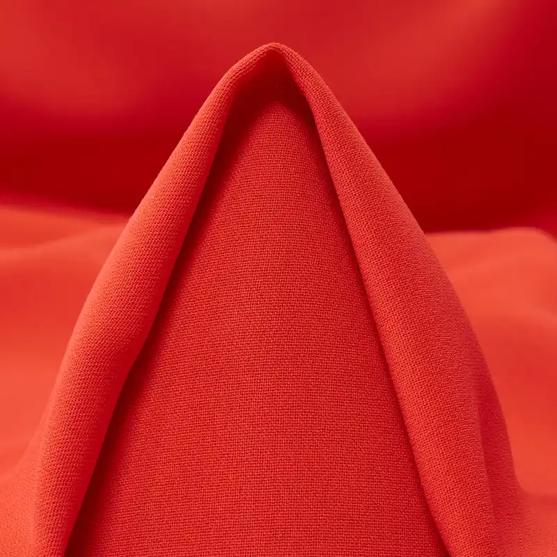 Weltweiter Versand CRÊPE, POPPY RED