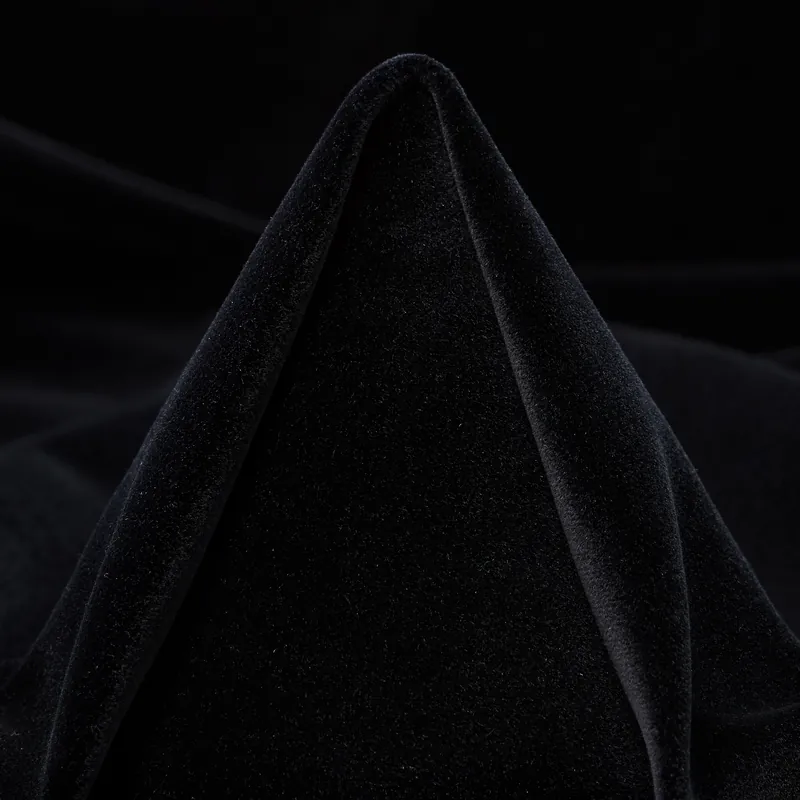 VELVET, COTTON, RAVEN BLACK Top-Seller