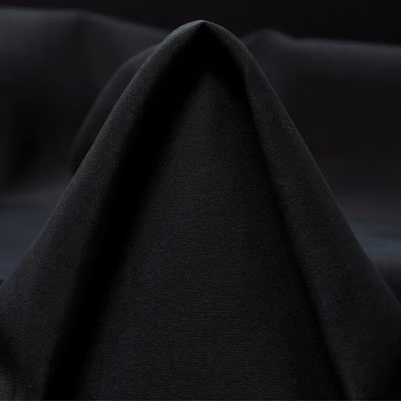 Must-Have POPLIN, SILK, COTTON, JET BLACK