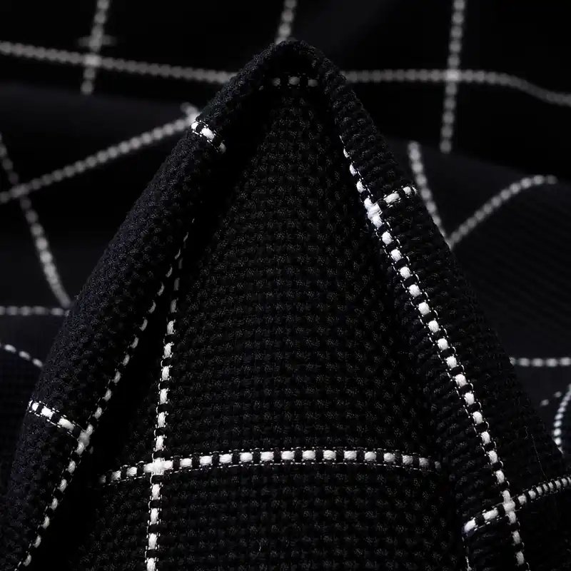 CHANEL, CHECK, RAVEN BLACK&BRILLIANT WHITE Gratis Versand