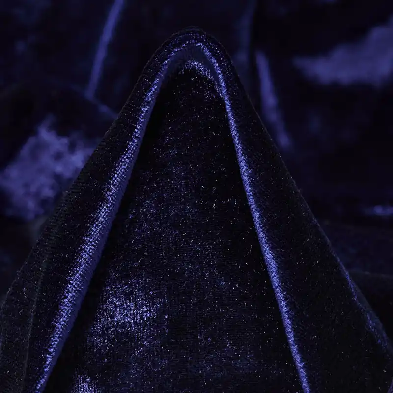 Kracherpreis JERSEY, VELVET, VISCOSE, BLUE DEPTHS