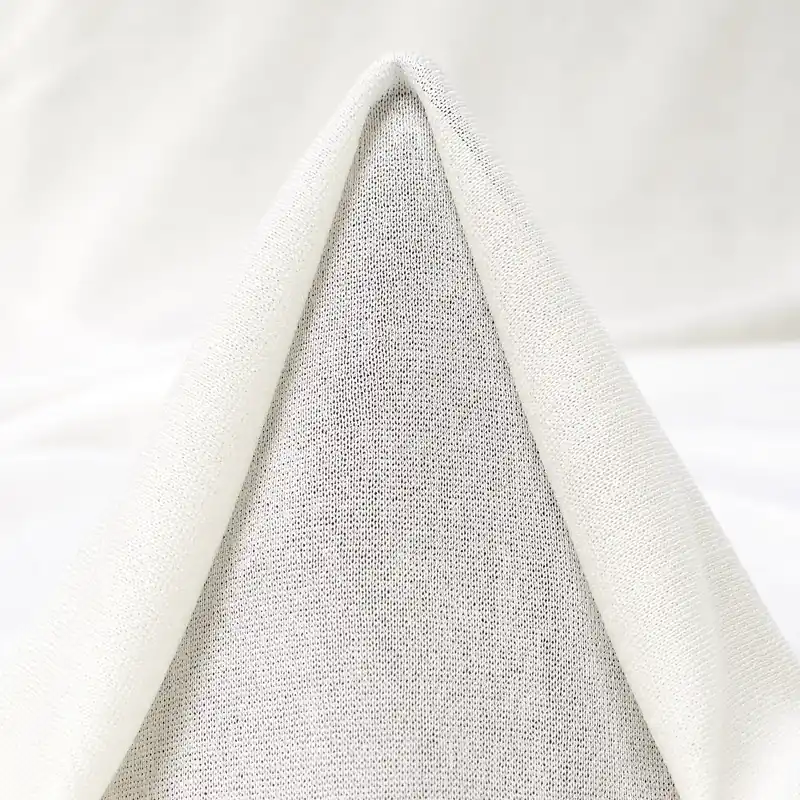 Top-Seller SINGLE JERSEY, CRÊPE, VISCOSE, BRILLIANT WHITE