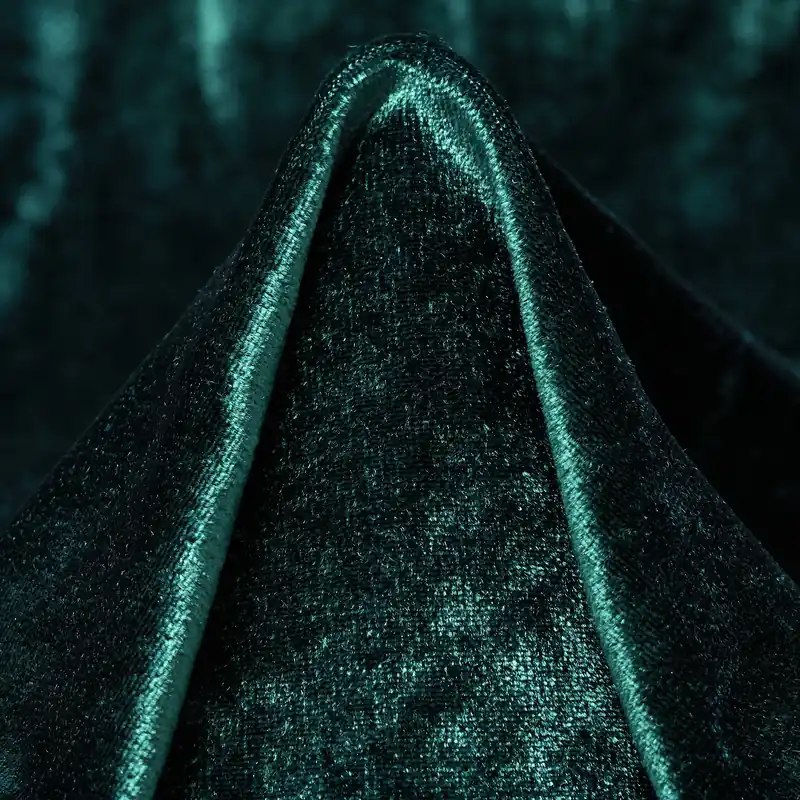 Neu JERSEY, VELVET, VISCOSE, HUNTER GREEN