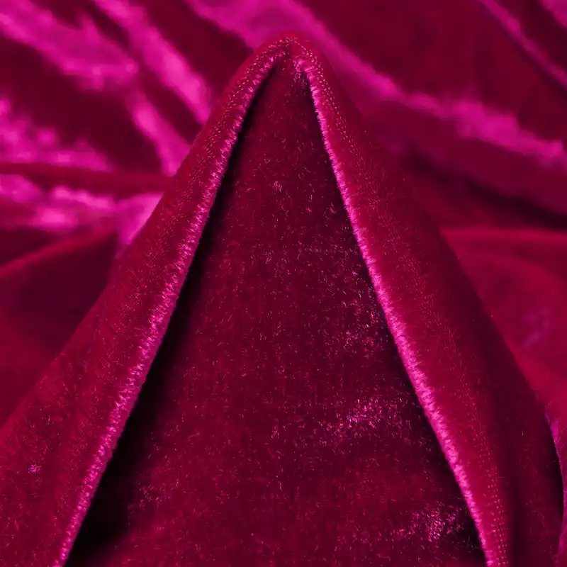 Rabatt JERSEY, VELVET, VISCOSE, CERISE