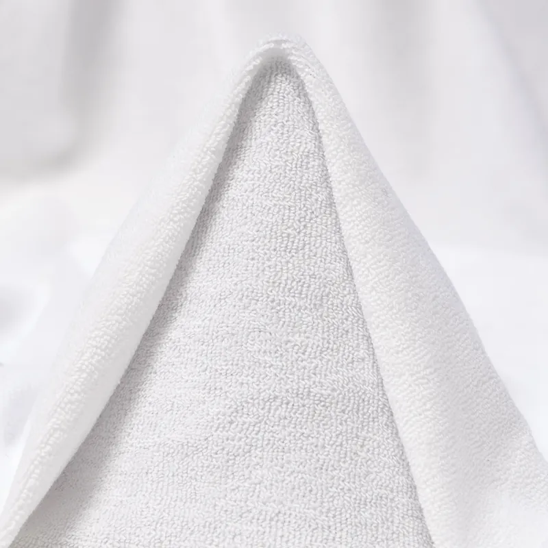 Rabatt JERSEY, FRENCH TERRY, COTTON, BRILLIANT WHITE