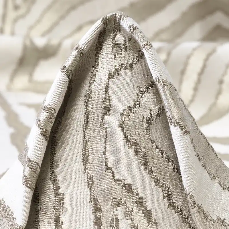 JACQUARD, LINEN, SILK BLEND, BONE WHITE&DESERT TAUPE Aktuell