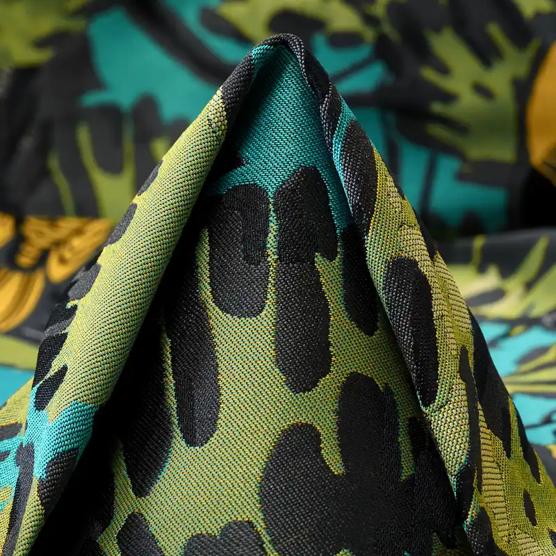 Heute Kaufen JACQUARD, COTTON BLEND, TILE BLUE&IRON GATE