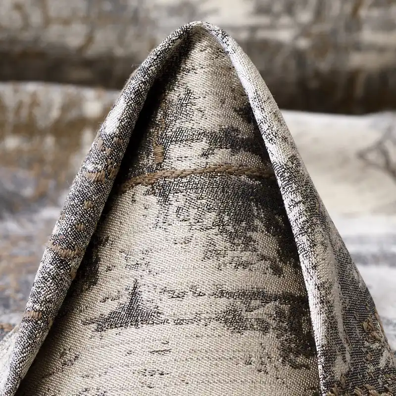 Weltweiter Versand JACQUARD, COTTON BLEND, ACETATE, WHITE SAND&GREIGE