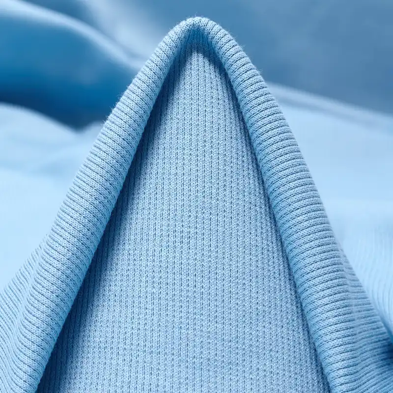 RIB JERSEY, COTTON, ELASTIC, FORGET-ME-NOT Ausverkauf