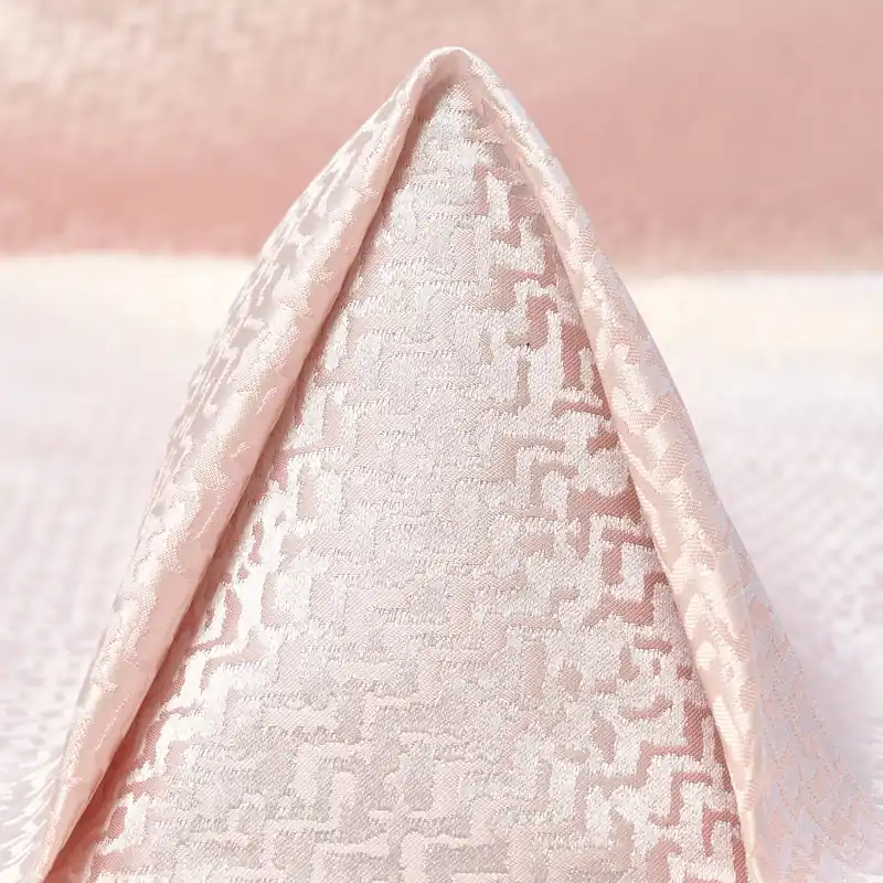 JACQUARD, SILK, SHIMMERING, MAUVE CHALK&MUSHROOM Saisonangebot