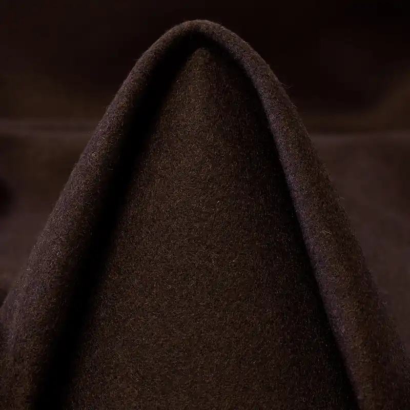 Bestpreis TWILL, WOOL BLEND, CHOCOLATE BROWN