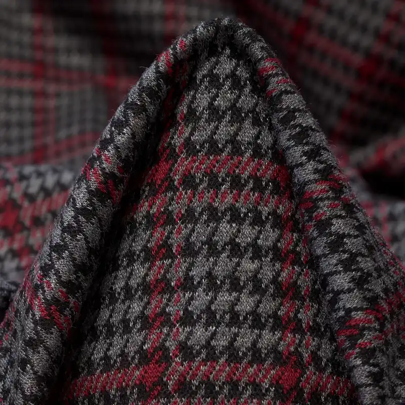 Mengenrabatt JERSEY, VISCOSE, CHECK, CHISELED STONE&SALSA