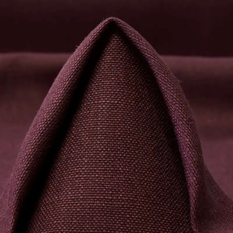 Rabatt CANVAS, LINEN, BURGUNDY
