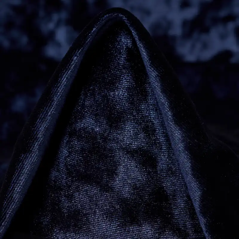 VELVET, JERSEY, VISCOSE, BLACK IRIS Sale