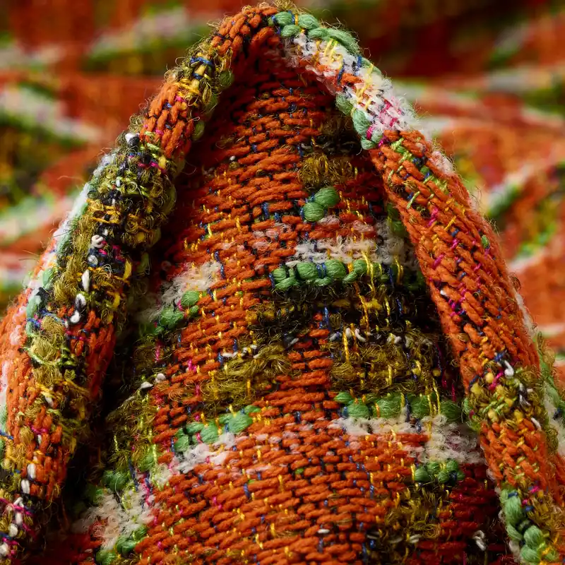 BOUCLÉ, CHANEL, DUSTY ORANGE&GRASS GREEN Top-Seller